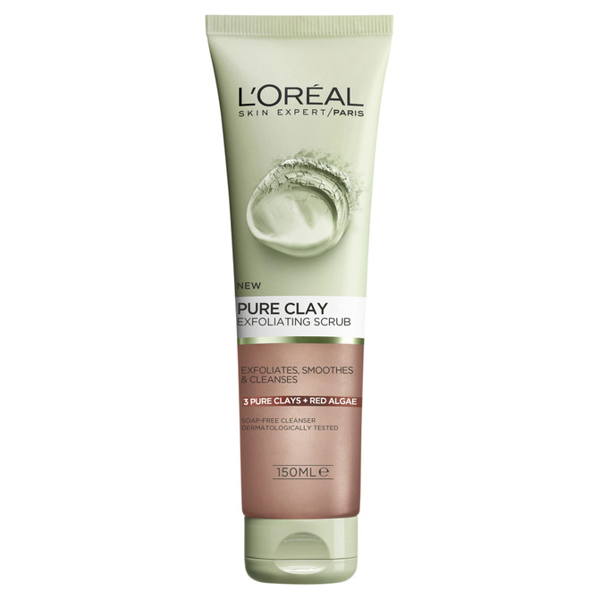 L'Oréal Paris Pure Clay Red Algae Exfoliating Scrub