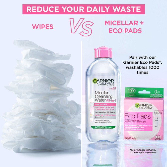 Garnier SkinActive Micellar Cleansing Water All-in-1 Cleanser & Makeup Remover for All Skin Types 700ml