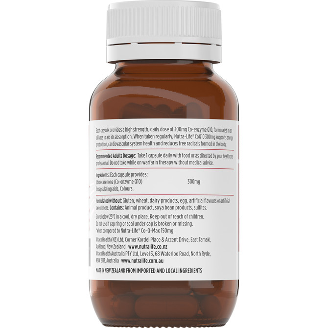 Nutra-Life CoQ10 300mg 60c