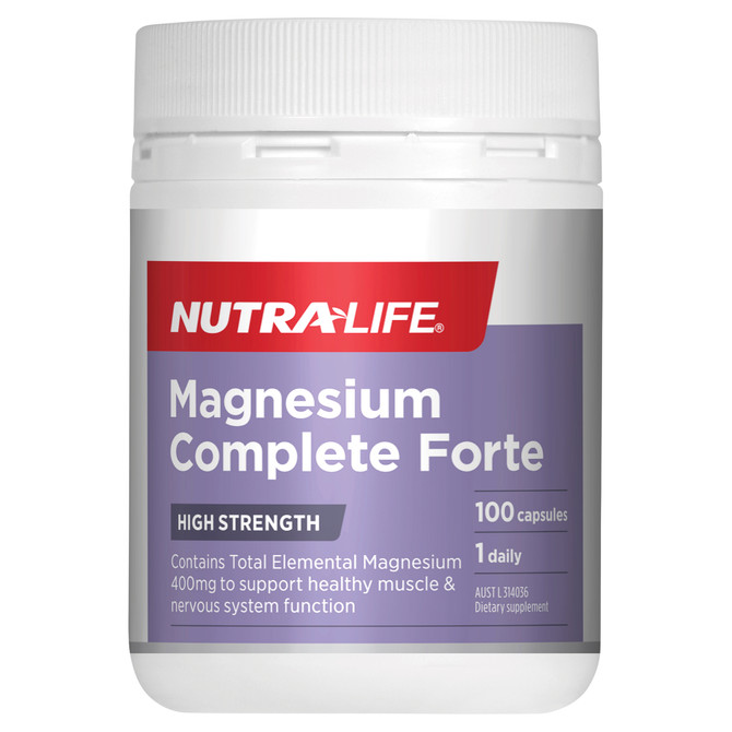 Nutra-Life  Magnesium Complete Forte 100c