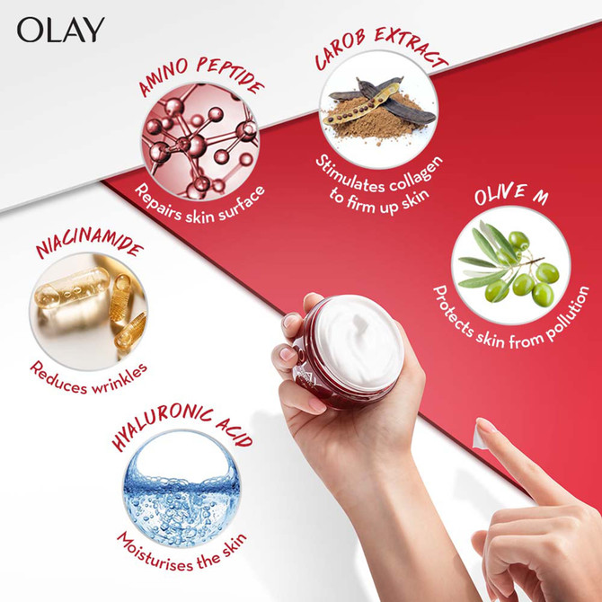 Olay Regenerist Micro-Sculpting Face Cream Moisturiser Fragrance Free 48g