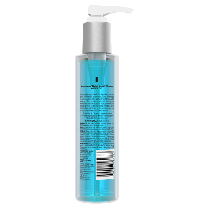 Neutrogena Hydro Boost Hyaluronic Acid Face Cleanser Water Gel 145ml