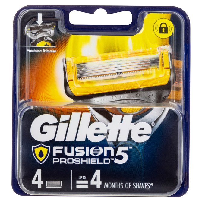 Gillette Fusion5 Proshield Cartridges 4 Pack