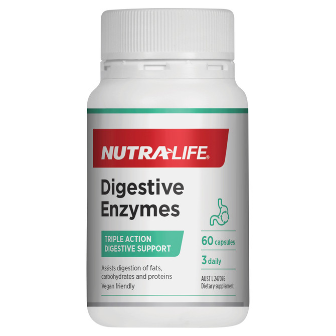 Nutra-Life Digestive Enzymes 60c