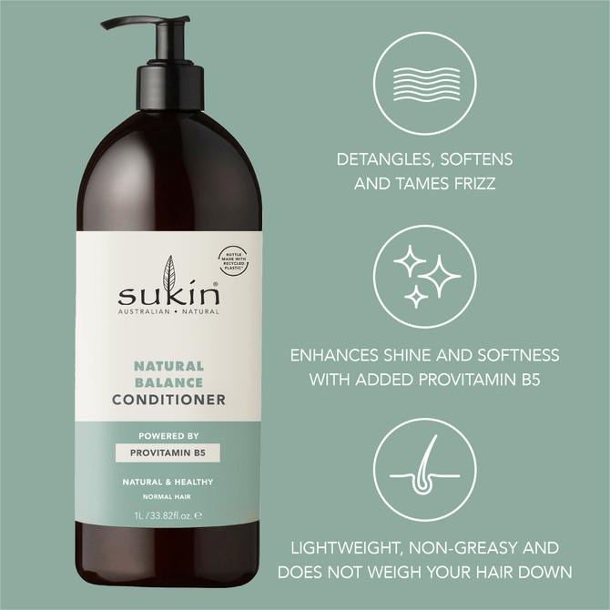 SUKIN NATURAL BALANCE CONDITIONER 1L