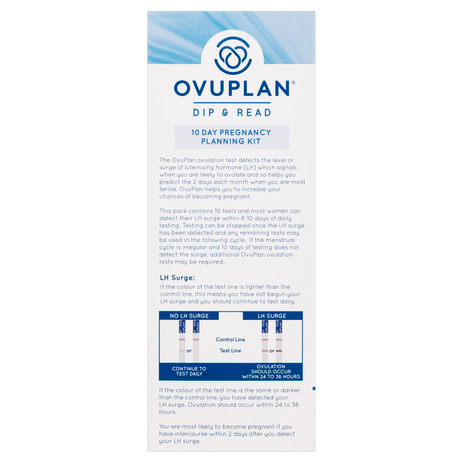 OvuPlan Pregnancy Planning Kit 10 Pack