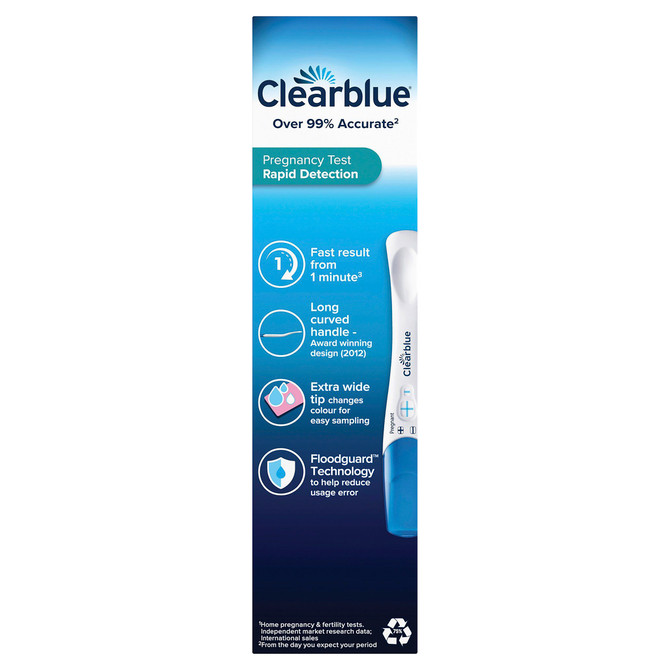 Clearblue Pregnancy Test, Rapid Detection, 1