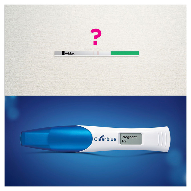 Clearblue Digital Pregnancy Test With Weeks Indicator, 2