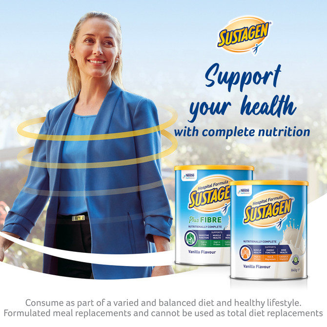 SUSTAGEN® Hospital Formula Banana 840g Powder Nutritional Supplement