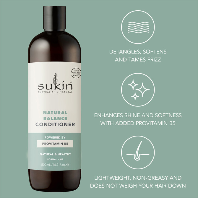 SUKIN NATURAL BALANCE CONDITIONER 500ML