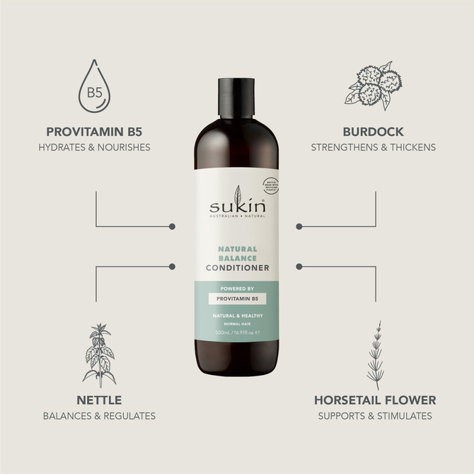 SUKIN NATURAL BALANCE CONDITIONER 500ML