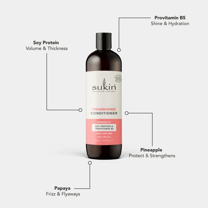 SUKIN VOLUMISING CONDITIONER 500ML