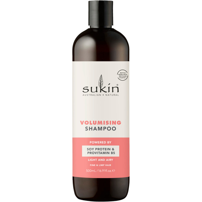 SUKIN VOLUMISING SHAMPOO 500ML