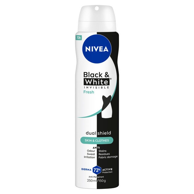 NIVEA BLACK & WHITE INVISIBLE Fresh Aerosol 250ml
