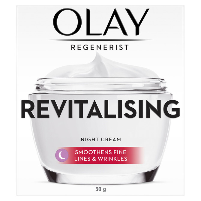 Olay Regenerist Anti Aging Niacinamide Night Face Moisturiser Cream 50g Skin Care