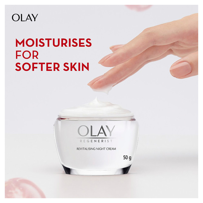 Olay Regenerist Anti Aging Niacinamide Night Face Moisturiser Cream 50g Skin Care