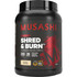 Musashi Shred & Burn Protein Vanilla 900g
