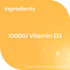 Nature's Way Adult Vita Gummies Vitamin D3 1000IU 120 Lemon Flavoured Pastilles (soft gummies)