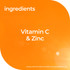 Nature's Way Kids Smart Vita Gummies Vitamin C + Zinc 120's