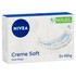 NIVEA Creme Soft Care Soap Twin Pack 2x100g