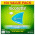 Nicorette Quit Smoking Regular Strength Nicotine Gum Icy Mint 150 Pack