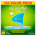 Nicorette Quit Smoking Extra Strength Nicotine Gum Icy Mint 150 Pack