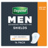 Depend Incontinence Shields Men 14 Pack