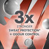 Rexona Men Clinical Protection Antiperspirant deodorant cream Clean Scent for 3x stronger protection* 45 mL