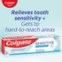 Colgate Sensitive Advanced Clean Toothpaste, 110g, For Sensitive Teeth Pain Relief
