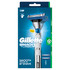 Gillette Mach3 Turbo Razor 1 Handle + 2 Cartridges, Shave Care