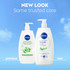 NIVEA Natural Aloe & Fresh Moisture Body Wash 1L