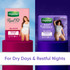 Depend Real Fit Night Defence Incontinence Underwear Women Large 8 Pack