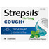 Strepsils Herbal Cough+ Triple Relief Fresh Menthol Flavour 16 Pack