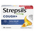 Strepsils Herbal Cough+ Triple Relief Value Pack Honey Lemon Flavour 16 Pack