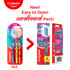 Colgate Slim Soft Advanced Designer Manual Toothbrush, Ultra Soft 3 Pack
