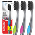 Colgate 360° Charcoal Manual Toothbrush, Soft 3 Pack