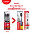 Colgate 360° Charcoal Manual Toothbrush, Soft 3 Pack