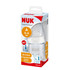 NUK First Choice+ Baby Bottle 0-6m 150ml, Anti-Colic, Temperature Control, Silicone Teat, BPA-Free - Assorted