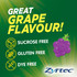 Zyrtec Kids Oral Liquid Sugar Free Cetirizine Antihistamine Allergy Relief Grape Flavour 120mL