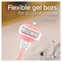 Gillette Venus Comfortglide White Tea Women's Razor Blade Refills, with Flexible Soap Bars  - 4 Count