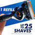 Gillette ProGlide FlexBall Razor Blades Refills, 4 Count, Men's Shave Care
