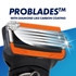Gillette ProGlide Power FlexBall Razor Blades Refills, 4 Count, Men's Shave Care