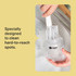 Tommee Tippee 2in1Clean Bottle and Teat Brush, Extra Wide, Soft Yet Durable Nylon Bristles for Scratch-Free Clean, Easy-Grip Handle with Teat Cleaner Inside