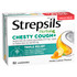 Strepsils Herbal Chesty Cough+ Triple Relief Sore Throat Lozenges Honey Lemon 32s 