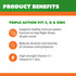 Cenovis Chewable Triple Action Vit C, D & Zinc 60 Tablets