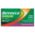 Berocca Immune Daily Defence Vitamin C, D and Zinc, Blackcurrant Flavoured Effervescent Tablets 30 Pack