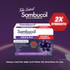Sambucol Black Elderberry Cold & Flu Double Strength Capsules 12s