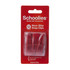 Schoolies Non-Slip Snap Clips 12 Pack - Radical Red
