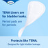 TENA Extra Long Length Liners 24 Pack