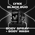 LYNX GIFTSET DUO BLACK R25 565 ML